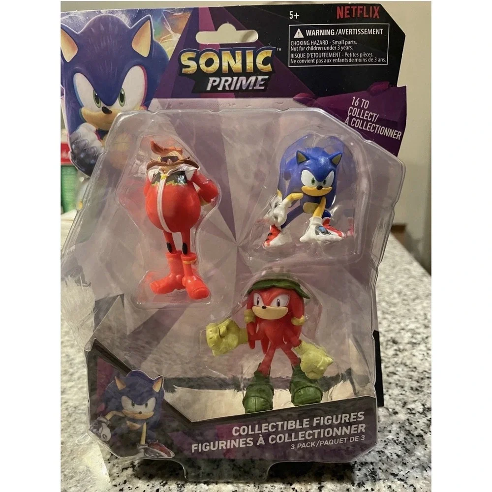 SONIC PRIME COLLECTIBLES 3 PACK, I HAVE OTHER SONIC LISTED AND COMBINE SHIPPING‎